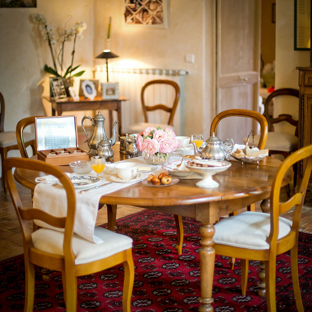 Petit déjeuner en hiver